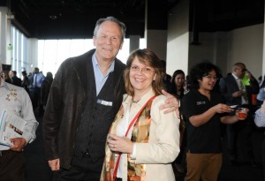 With Renaissance's Lisa Kirvin at Flavors of San Francisco